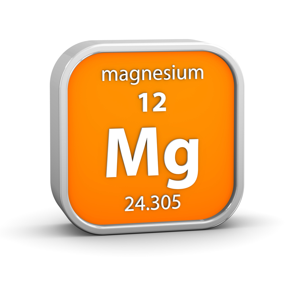Magnesium material sign