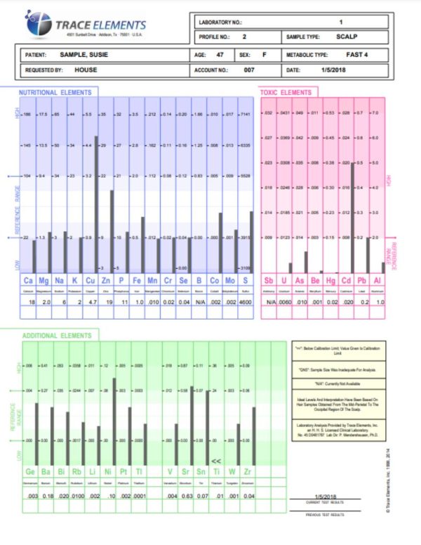Hair Analysis Test | HTMA | Minerals | Stepping Stones